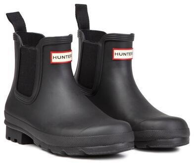 Hunter Original Chelsea Laarzen Zwart