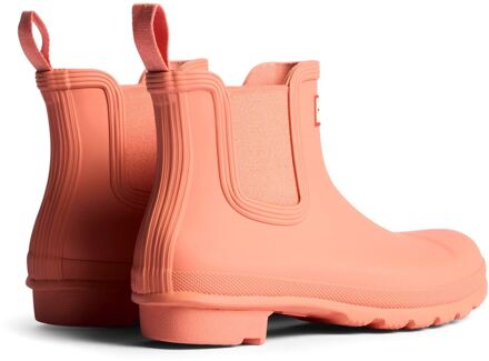 Hunter Original Chelsea Rubber Dames Terracotta Wellingtonlaarzen Bruin - EU 38 / UK 5