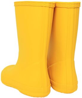 Hunter Original First Kinder Gele Wellington Laarzen Geel - EU 33 / UK 1