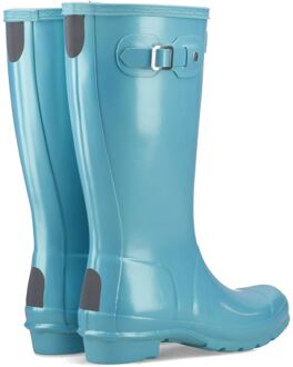 Hunter Original Nebula Rubberen Zwembad Blauwe Wellington Laarzen - EU 47.5 / UK 12