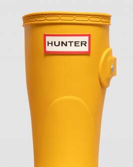 Hunter Regenlaarzen - Maat 40/41 - Vrouwen - geel,