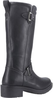 Hunter Skye Tall Boot Leren Zwarte Damesschoenen - EU 40.5 / UK 7