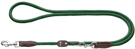Hunter Vario Freestyle lijn - Hondenriem - Groen - Touw - 10-200 cm