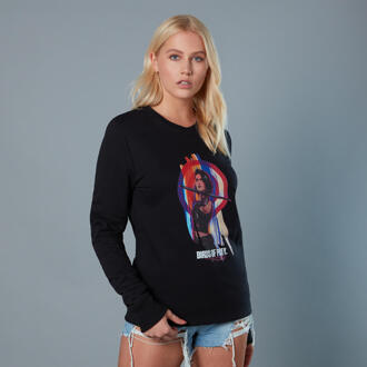 Huntress With Target Unisex Birds of Prey Sweatshirt - Black - XL Zwart