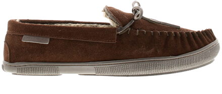 Hush Puppies Ace Slip On MEMORY FOAM Pantoffels Heren Bruin