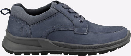 Hush Puppies Adam Nubuck Heren Marineblauwe Veterschoenen Navy - EU 46 / UK 11