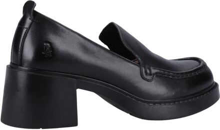 Hush Puppies Adelaide Dames Zwarte Leren Instappers - EU 42 / UK 8