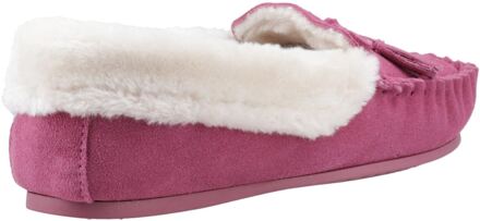Hush Puppies Agnes Suède Dames Roze Slippers - EU 40.5 / UK 7