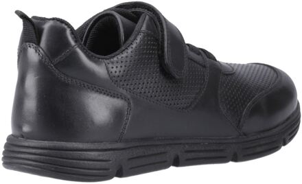 Hush Puppies Alfie Bungee Jnr Leren Zwarte Schoenen Voor Jongens - EU 44.5 / UK 10