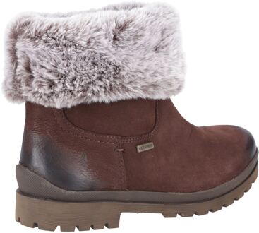 Hush Puppies Alice Leer Vrouwen Bruin Laarzen