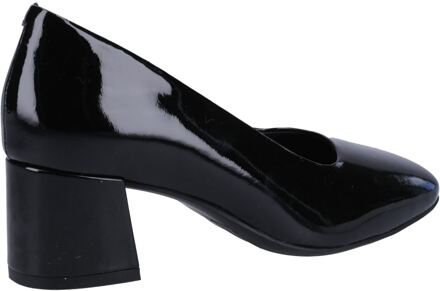 Hush Puppies Alicia Leren Vrouwenhakken Zwart