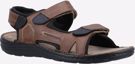 Hush Puppies Alistair Sandalen Heren Bruin