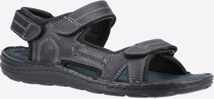 Hush Puppies Alistair Sandalen Heren Zwart - EU 42 / UK 8