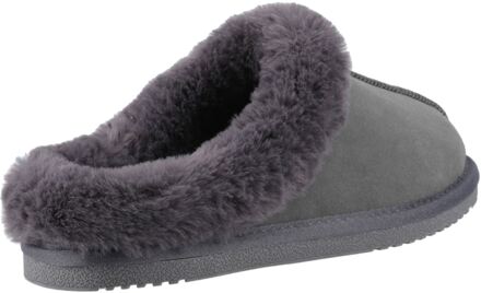 Hush Puppies Amara Suède Dames Grijze Slippers Grijs - EU 37 / UK 4