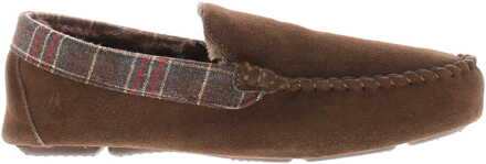 Hush Puppies Andreas Suède Heren Bruine Pantoffels - EU 47.5 / UK 12