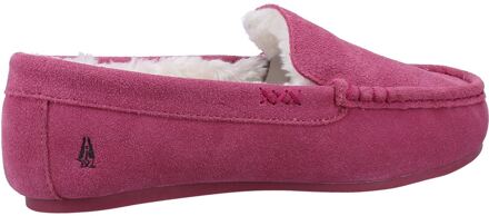 Hush Puppies Annie Mocassin Suede Vrouwen Roze Pantoffels - EU 38 / UK 5