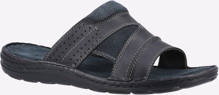 Hush Puppies Archer Leren Heren Zwart - EU 40.5 / UK 7