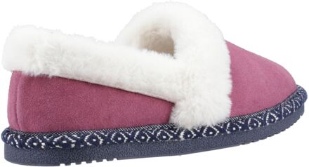 Hush Puppies Ariel Suède Dames Roze Slippers - EU 37 / UK 4