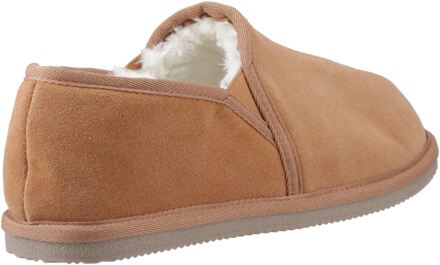 Hush Puppies Aryan Heren Pantoffels Van Suède In Bruin
