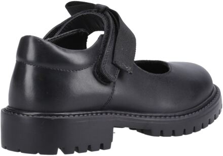 Hush Puppies Astrid Bow Meisjes Zwart Leren Schoenen - EU 36 / UK 3