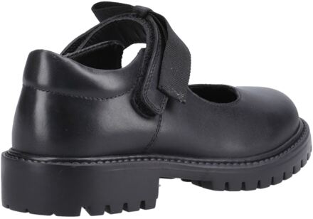 Hush Puppies Astrid Bow Meisjes Zwart Leren Schoenen - EU 39/ UK 6