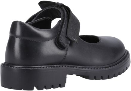 Hush Puppies Astrid Bow Meisjes Zwart Leren Schoenen - EU 47.5 / UK 12