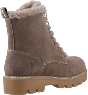 Hush Puppies Aurelia Suède Dames Taupe Winter Enkellaarzen