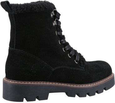Hush Puppies Aurelia Suède Vrouwen Laarzen Zwart
