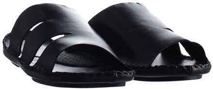 Hush Puppies Bellerin Morocco Heren Zwarte Sliders