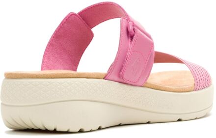 Hush Puppies Breathe Gore Leer Dames Roze Standaard Sandalen Rosé - EU 37 / UK 4