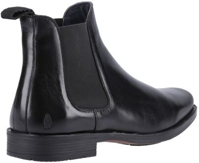 Hush Puppies Brennan Leren Heren Zwarte Boots - maat
