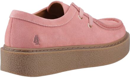 Hush Puppies Bridie Suède Leren Dames Roze Moccasins Schoenen