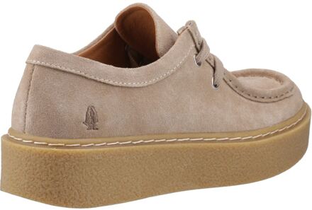 Hush Puppies Bridie Suède Leren Dames Taupe Moccasins Schoenen - EU 37 / UK 4