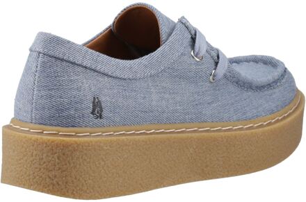 Hush Puppies Bridie Textiel Dames Denim Moccasins Schoenen Blauw - EU 37 / UK 4