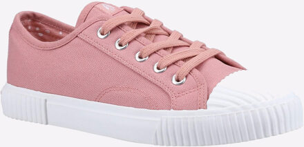 Hush Puppies Brooke Stoffen Damessneakers In Het Roze - EU 38 / UK 5