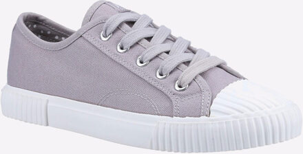 Hush Puppies Brooke Stoffen Grijze Damessneakers Grijs - EU 40.5 / UK 7