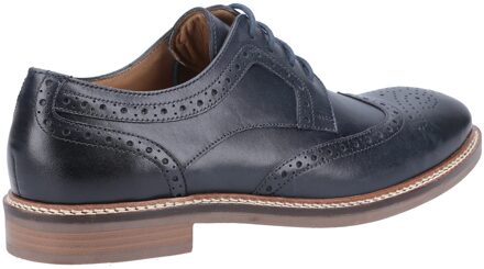 Hush Puppies Bryson MEMORY FOAM Brogue Heren Navy - EU 43 / UK 9