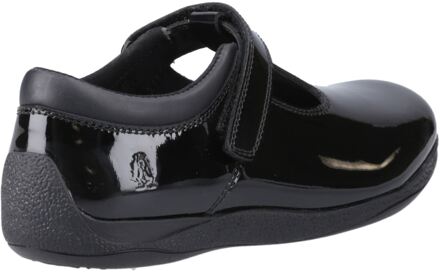 Hush Puppies Caitlin T-Bar Meisjes Zwart Leren Schoenen - EU 46 / UK 11