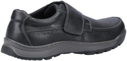 Hush Puppies Casper Comfortband MEMORY FOAM Heren Zwart - EU 48.5 / UK 13