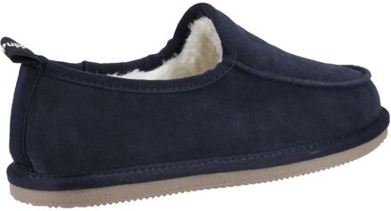 Hush Puppies Charles Suède Herenpantoffels Navy