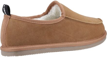Hush Puppies Charles Suède Herenslippers Tan Bruin - EU 46 / UK 11