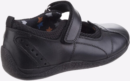 Hush Puppies Cindy LEER Meisjes Junior Zwart - EU 22 / UK 5