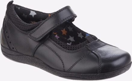 Hush Puppies Cindy LEREN Meisjes Junior Zwart - EU 29.5 / UK 11.5