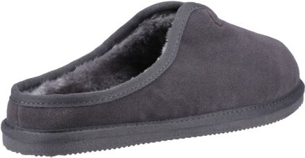 Hush Puppies Conrad Suède Herenpantoffels Grijs - EU 42 / UK 8
