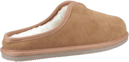 Hush Puppies Conrad Suède Herenslippers Tan Bruin