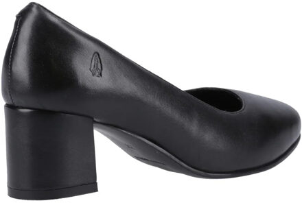 Hush Puppies Dames Anna Leren Breed Court Schoenen (Zwart) - EU 40.5 / UK 7