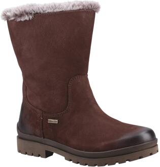 Hush Puppies Dames/dames Alice enkellaarsjes (Bruin) - maat