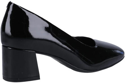 Hush Puppies Dames/dames Alicia leren pumps (Zwart octrooi) - EU 42 / UK 8