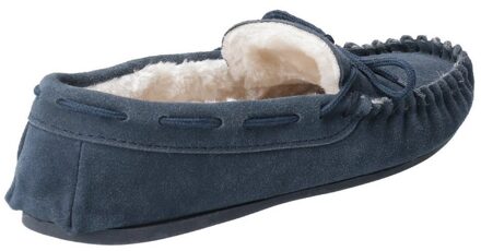 Hush Puppies Dames/dames Allie Slip On Leather Slipper (Marine) - maat Navy