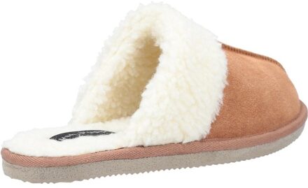 Hush Puppies Dames/dames Arianna Suède Slippers (Tan) - maat Bruin